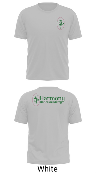 Old School Cotton Feel Shirt, Harmony Dance Academy, Cheer, Teamtime, Team time, sublimation, custom sports apparel, team uniforms, spirit wear, spiritwear, sports uniforms, custom shirts, team store, custom team store, fundraiser sports, apparel fundraiser