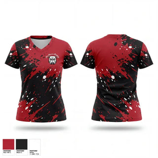 Womens Short Sleeve Vneck Shirt, New Horizon Academy Bulldogs, Men's Basketball, Teamtime, Team time, sublimation, custom sports apparel, team uniforms, spirit wear, spiritwear, sports uniforms, custom shirts, team store, custom team store, fundraiser sports, apparel fundraiser
