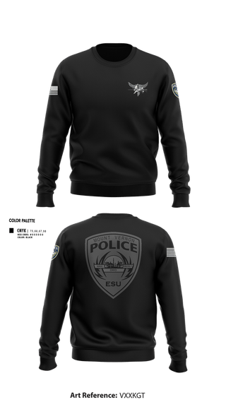 Crew Neck Sweatshirt, MOUNT VERNON EMERGENCY SERVICES UNIT, Police, Teamtime, Team time, sublimation, custom sports apparel, team uniforms, spirit wear, spiritwear, sports uniforms, custom shirts, team store, custom team store, fundraiser sports, apparel fundraiser