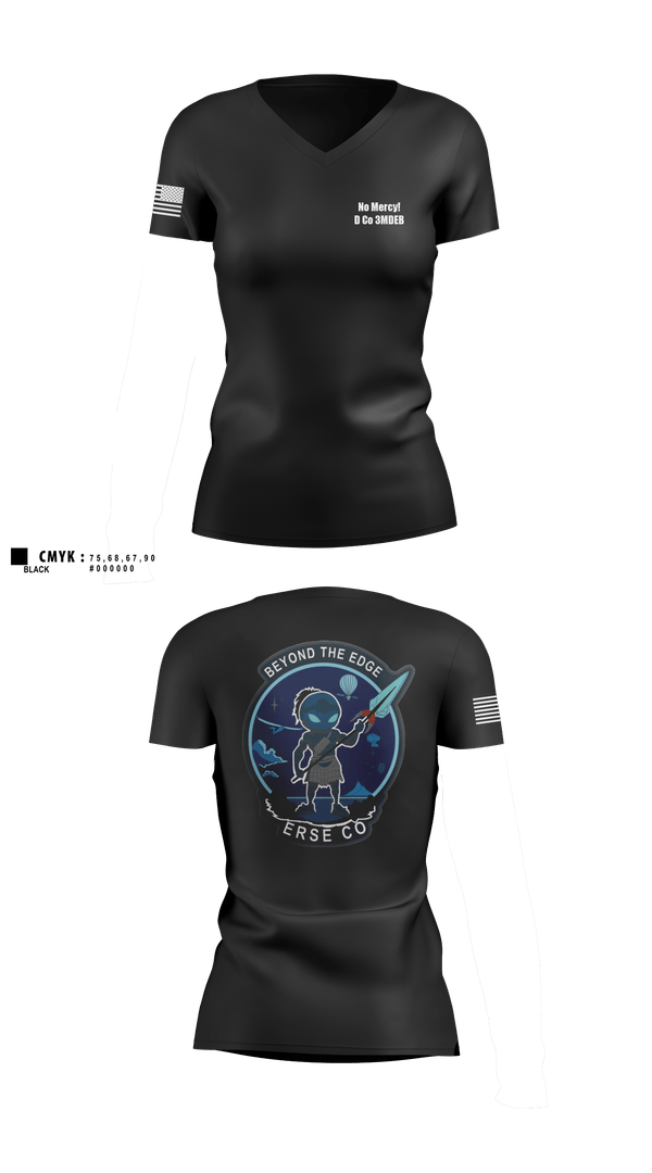 Womens Short Sleeve Vneck Shirt, ERSE Company, Army, Teamtime, Team time, sublimation, custom sports apparel, team uniforms, spirit wear, spiritwear, sports uniforms, custom shirts, team store, custom team store, fundraiser sports, apparel fundraiser