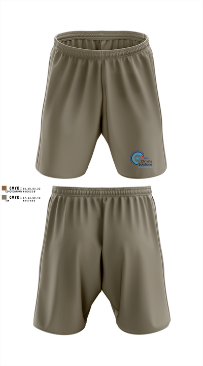 Climate Solutions Air conditioning & Refrigeration LLC 28190571 Athletic Shorts With Pockets - 102