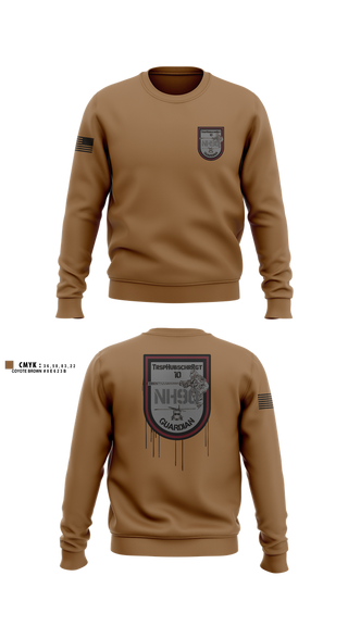 Crew Neck Sweatshirt, TrspHubschrRgt 10, , Teamtime, Team time, sublimation, custom sports apparel, team uniforms, spirit wear, spiritwear, sports uniforms, custom shirts, team store, custom team store, fundraiser sports, apparel fundraiser