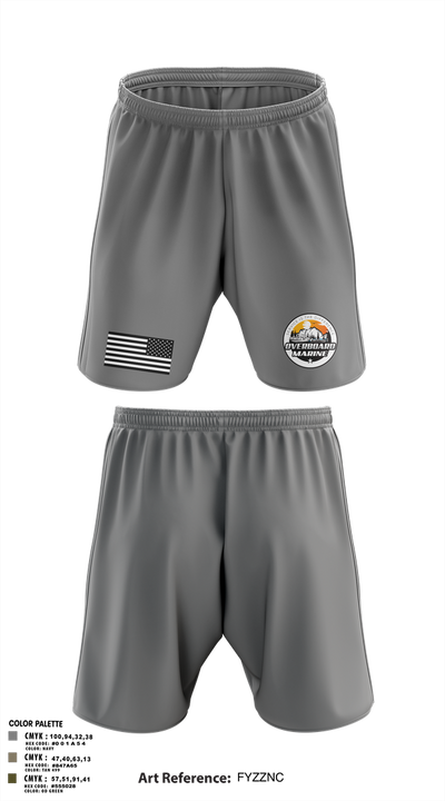 Overboard Marine and RV 25619615 Athletic Shorts With Pockets - 11
