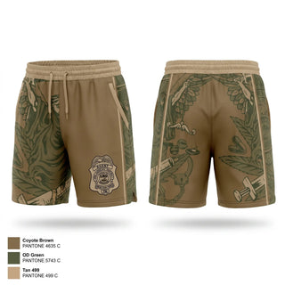 Athletic Shorts With Pockets, 3rd Judicial Drug Task Force, Police, Teamtime, Team time, sublimation, custom sports apparel, team uniforms, spirit wear, spiritwear, sports uniforms, custom shirts, team store, custom team store, fundraiser sports, apparel fundraiser