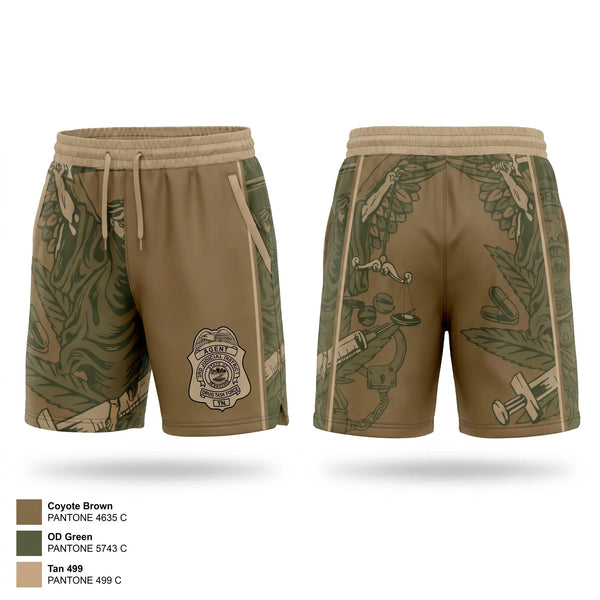 Athletic Shorts With Pockets, 3rd Judicial Drug Task Force, Police, Teamtime, Team time, sublimation, custom sports apparel, team uniforms, spirit wear, spiritwear, sports uniforms, custom shirts, team store, custom team store, fundraiser sports, apparel fundraiser