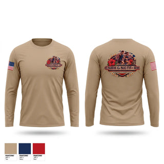 Long Sleeve Performance Shirt, COMMAND FITNESS LEADERS, Navy, Teamtime, Team time, sublimation, custom sports apparel, team uniforms, spirit wear, spiritwear, sports uniforms, custom shirts, team store, custom team store, fundraiser sports, apparel fundraiser