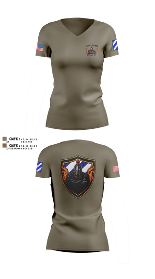 Womens Short Sleeve Vneck Shirt, DSTB, 3DSB, Army, Teamtime, Team time, sublimation, custom sports apparel, team uniforms, spirit wear, spiritwear, sports uniforms, custom shirts, team store, custom team store, fundraiser sports, apparel fundraiser