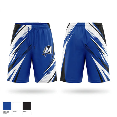 Moravia Mohawks Athletic Shorts With Pockets - 1