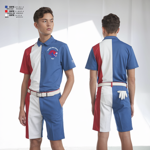 Short Sleeve Performance Polo, Leander High School Golf, Golf, Teamtime, Team time, sublimation, custom sports apparel, team uniforms, spirit wear, spiritwear, sports uniforms, custom shirts, team store, custom team store, fundraiser sports, apparel fundraiser