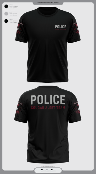 Old School Cotton Feel Shirt, Cougar Alert Team 1, Police, Teamtime, Team time, sublimation, custom sports apparel, team uniforms, spirit wear, spiritwear, sports uniforms, custom shirts, team store, custom team store, fundraiser sports, apparel fundraiser