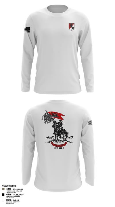 58th CEC-A Long Sleeve Performance Shirt 17