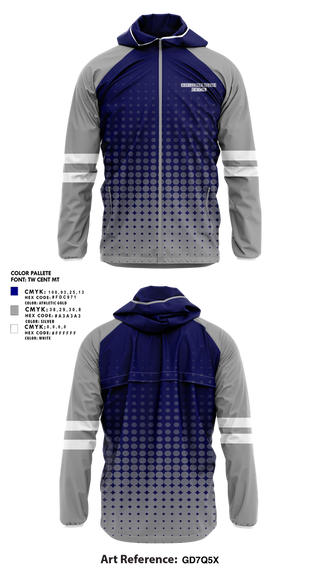 Windbreaker, Cherryville Little Ironmen, , Teamtime, Team time, sublimation, custom sports apparel, team uniforms, spirit wear, spiritwear, sports uniforms, custom shirts, team store, custom team store, fundraiser sports, apparel fundraiser
