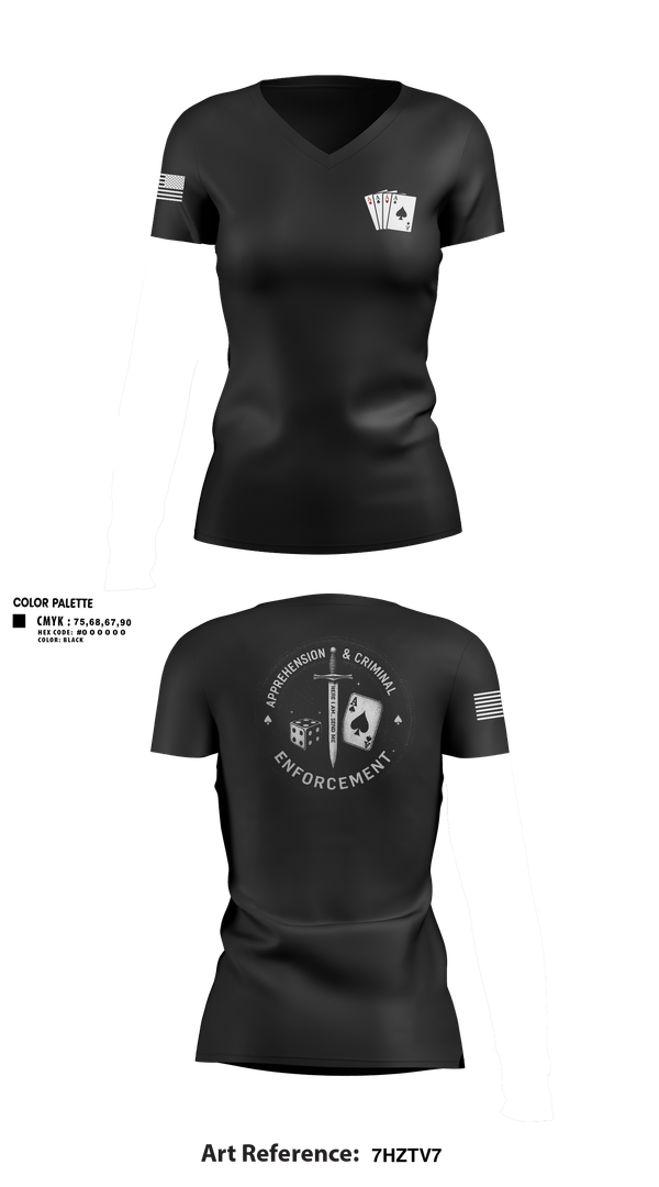 Womens Short Sleeve Vneck Shirt, ACE, Police, Teamtime, Team time, sublimation, custom sports apparel, team uniforms, spirit wear, spiritwear, sports uniforms, custom shirts, team store, custom team store, fundraiser sports, apparel fundraiser