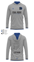Coal Ridge HS Boys Soccer Long Sleeve Performance Shirt with hood - 6