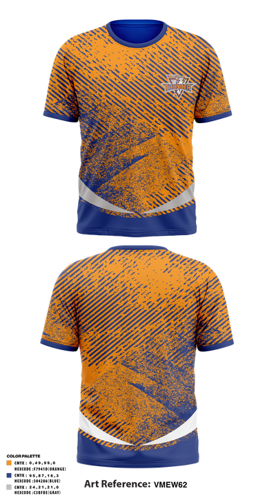 Valley Thunder 58845342 Short Sleeve Performance Shirt - 1