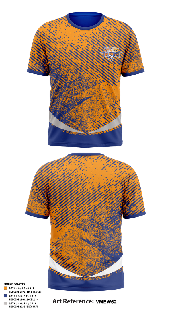Short Sleeve Performance Shirt, Valley Thunder, Ice Hockey, Teamtime, Team time, sublimation, custom sports apparel, team uniforms, spirit wear, spiritwear, sports uniforms, custom shirts, team store, custom team store, fundraiser sports, apparel fundraiser