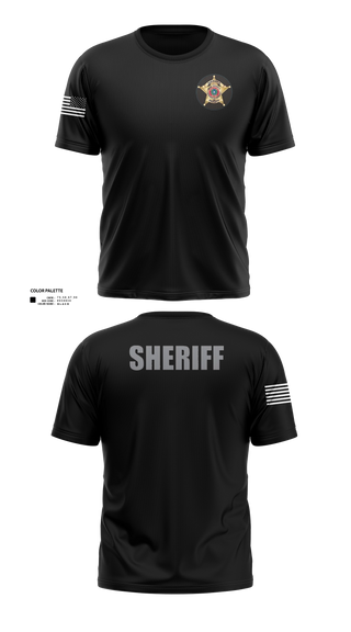 Short Sleeve Performance Shirt, WISE COUNTY SHERIFF'S OFFICE - TEXAS, Police, Teamtime, Team time, sublimation, custom sports apparel, team uniforms, spirit wear, spiritwear, sports uniforms, custom shirts, team store, custom team store, fundraiser sports, apparel fundraiser
