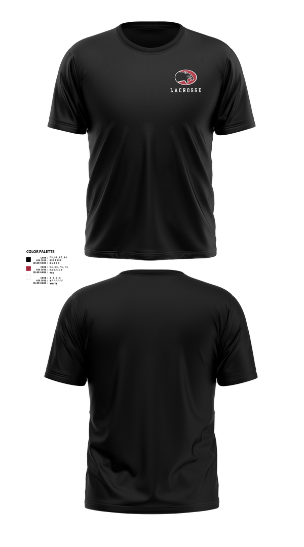 Geneva Panthers Short Sleeve Performance Shirt - 21
