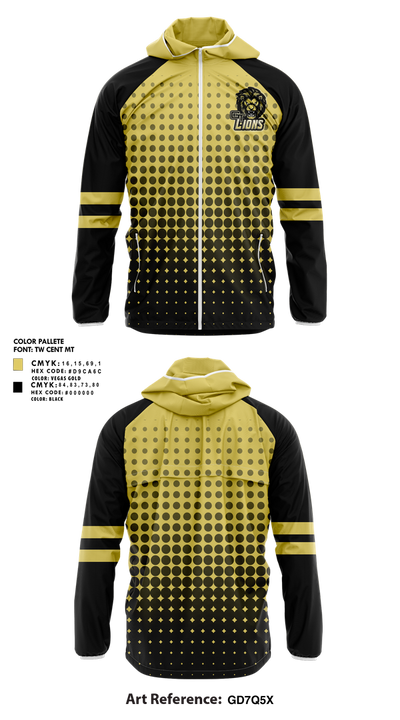 Gt lions 94037255 Windbreaker - 1