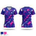 Revamp Track Club 63682390 Women's Short Sleeve V-neck Shirt - 1