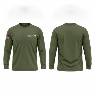 Long Sleeve Performance Shirt, Sunset PD, Police, Teamtime, Team time, sublimation, custom sports apparel, team uniforms, spirit wear, spiritwear, sports uniforms, custom shirts, team store, custom team store, fundraiser sports, apparel fundraiser