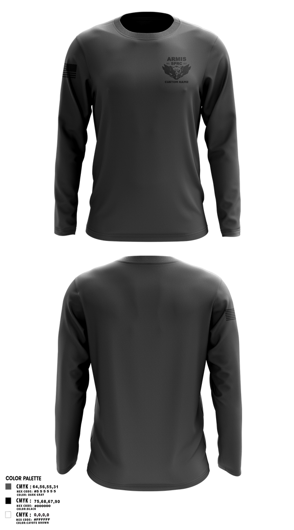 Long Sleeve Performance Shirt, JFHQ ARMIS, National Guard, Teamtime, Team time, sublimation, custom sports apparel, team uniforms, spirit wear, spiritwear, sports uniforms, custom shirts, team store, custom team store, fundraiser sports, apparel fundraiser