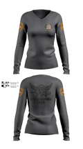 Special Response Team Women's Long Sleeve V-neck Shirt - 9
