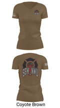 SEHNWU 1641965 Women's Short Sleeve V-neck Shirt - 8