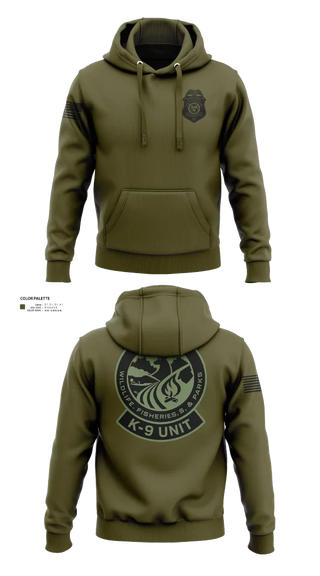 Hoodie, MDWFP K9, , Teamtime, Team time, sublimation, custom sports apparel, team uniforms, spirit wear, spiritwear, sports uniforms, custom shirts, team store, custom team store, fundraiser sports, apparel fundraiser