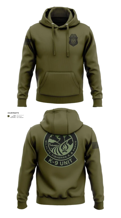 MDWFP K9 21939837 Hoodie - 201