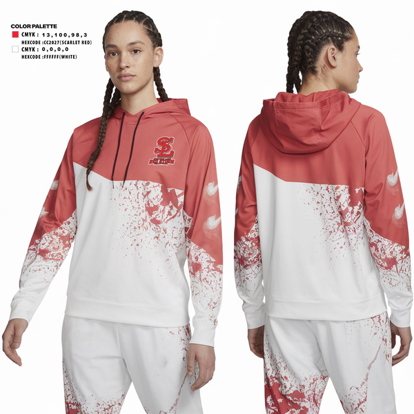 Hoodie, Saranac Lake Red Storm Volleyball, Women's Volleyball, Teamtime, Team time, sublimation, custom sports apparel, team uniforms, spirit wear, spiritwear, sports uniforms, custom shirts, team store, custom team store, fundraiser sports, apparel fundraiser