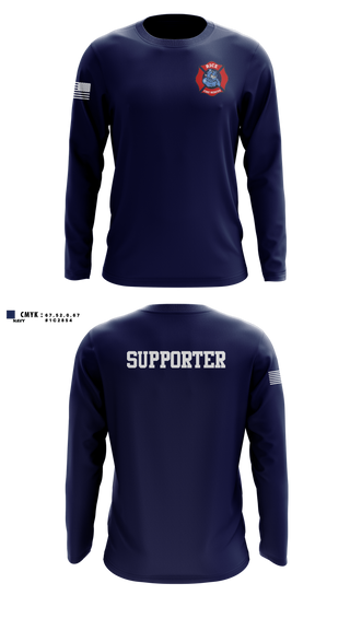 Long Sleeve Performance Shirt, Rice Fire Dept, Fire Department, Teamtime, Team time, sublimation, custom sports apparel, team uniforms, spirit wear, spiritwear, sports uniforms, custom shirts, team store, custom team store, fundraiser sports, apparel fundraiser