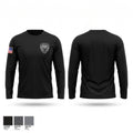Bishop Police Department Long Sleeve Performance Shirt - 1