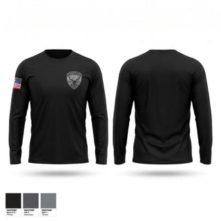Long Sleeve Performance Shirt, Bishop Police Department, Police, Teamtime, Team time, sublimation, custom sports apparel, team uniforms, spirit wear, spiritwear, sports uniforms, custom shirts, team store, custom team store, fundraiser sports, apparel fundraiser