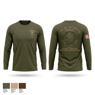 Long Sleeve Performance Shirt, Jackson Municipal Special Response Team, Police, Teamtime, Team time, sublimation, custom sports apparel, team uniforms, spirit wear, spiritwear, sports uniforms, custom shirts, team store, custom team store, fundraiser sports, apparel fundraiser
