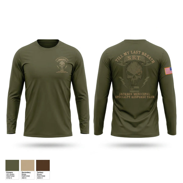 Long Sleeve Performance Shirt, Jackson Municipal Special Response Team, Police, Teamtime, Team time, sublimation, custom sports apparel, team uniforms, spirit wear, spiritwear, sports uniforms, custom shirts, team store, custom team store, fundraiser sports, apparel fundraiser