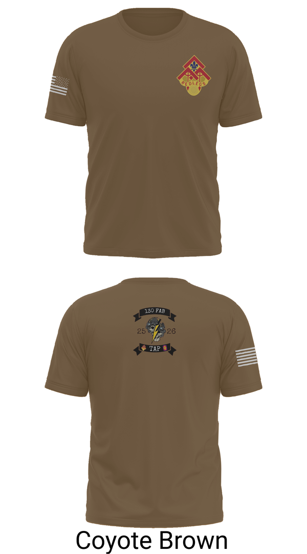 Old School Cotton Feel Shirt, 130th FAB Target Acquisition Platoon, , Teamtime, Team time, sublimation, custom sports apparel, team uniforms, spirit wear, spiritwear, sports uniforms, custom shirts, team store, custom team store, fundraiser sports, apparel fundraiser