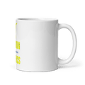 Wevision Athletics 1324740 White Glossy Mug - Medium