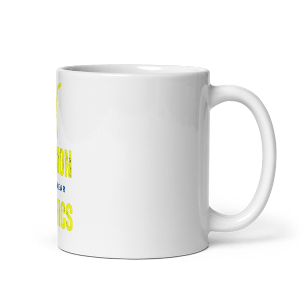 Wevision Athletics 1324740 White Glossy Mug - Medium