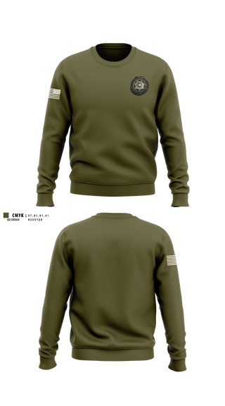 Crew Neck Sweatshirt, Grundy County Sheriff’s Office, Police, Teamtime, Team time, sublimation, custom sports apparel, team uniforms, spirit wear, spiritwear, sports uniforms, custom shirts, team store, custom team store, fundraiser sports, apparel fundraiser
