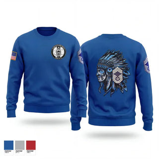 Crew Neck Sweatshirt, Fairchild AFB Chiefs, Air Force, Teamtime, Team time, sublimation, custom sports apparel, team uniforms, spirit wear, spiritwear, sports uniforms, custom shirts, team store, custom team store, fundraiser sports, apparel fundraiser