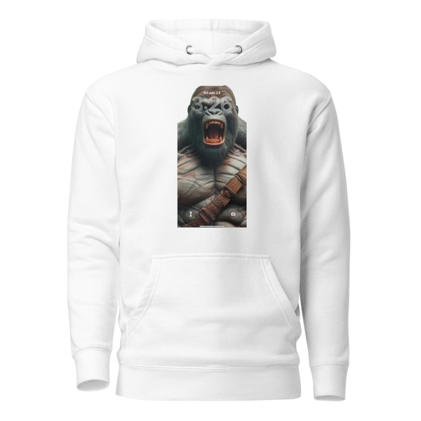 Unisex Hoodie - 1 - White