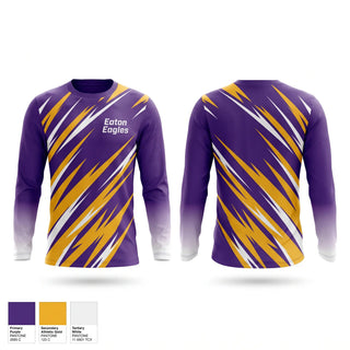 Long Sleeve Performance Shirt, Eaton Eagles, Cross Country, Teamtime, Team time, sublimation, custom sports apparel, team uniforms, spirit wear, spiritwear, sports uniforms, custom shirts, team store, custom team store, fundraiser sports, apparel fundraiser