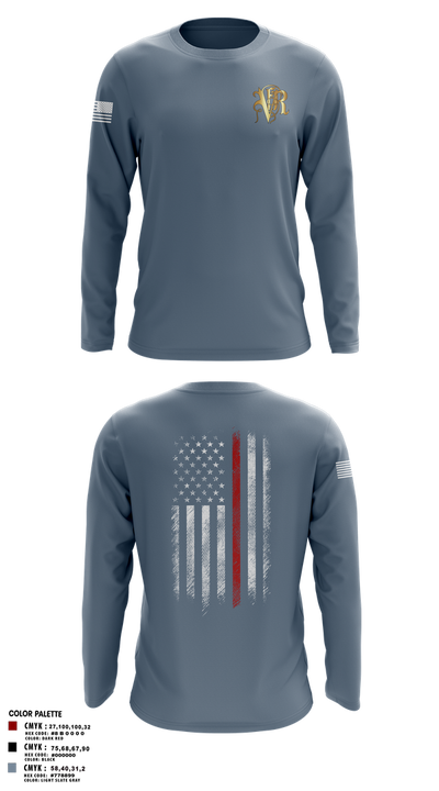 Venice Fire 82961861 Long Sleeve Performance Shirt 2