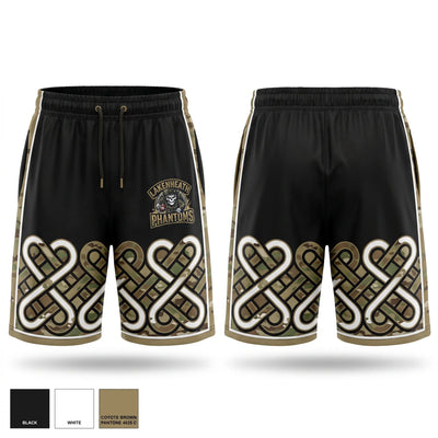 Lakenheath Phantoms Athletic Shorts With Pockets - 1