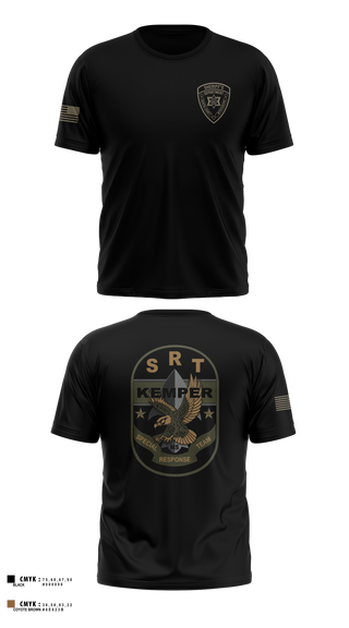 Old School Cotton Feel Shirt, Kemper County Sheriff’s Office, Police, Teamtime, Team time, sublimation, custom sports apparel, team uniforms, spirit wear, spiritwear, sports uniforms, custom shirts, team store, custom team store, fundraiser sports, apparel fundraiser