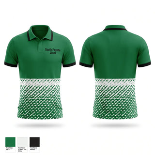 Short Sleeve Performance Polo, South Fayette Lions, Baseball, Teamtime, Team time, sublimation, custom sports apparel, team uniforms, spirit wear, spiritwear, sports uniforms, custom shirts, team store, custom team store, fundraiser sports, apparel fundraiser
