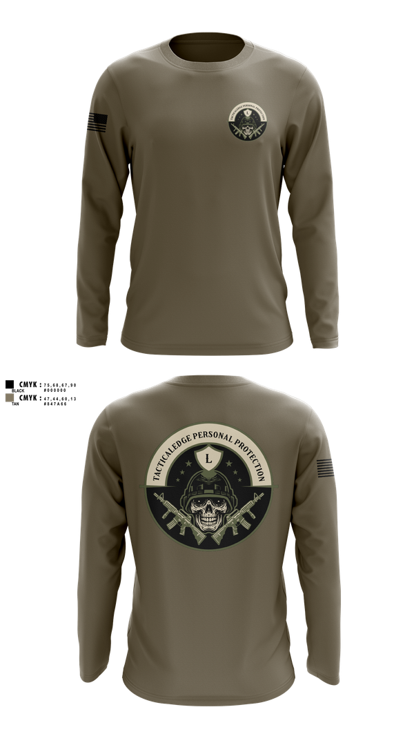 Long Sleeve Performance Shirt, Tactical Edge personal protection, , Teamtime, Team time, sublimation, custom sports apparel, team uniforms, spirit wear, spiritwear, sports uniforms, custom shirts, team store, custom team store, fundraiser sports, apparel fundraiser