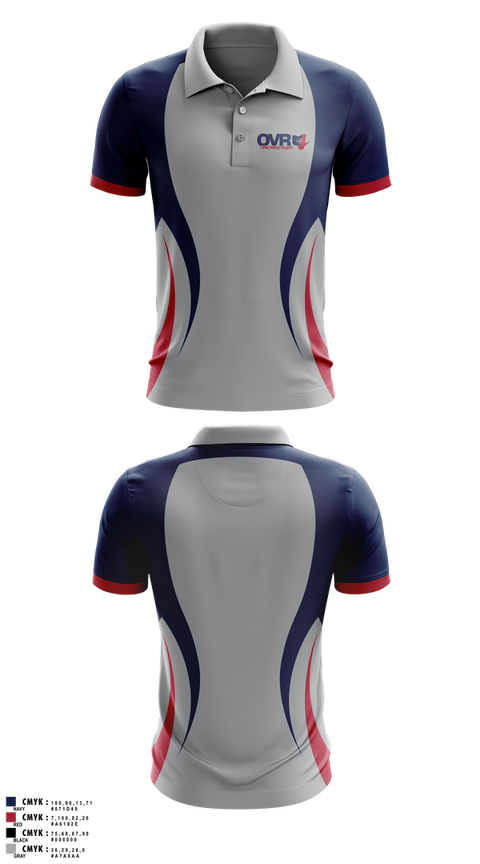 Short Sleeve Performance Polo, Ohio Valley Region Volleyball, Women's Volleyball, Teamtime, Team time, sublimation, custom sports apparel, team uniforms, spirit wear, spiritwear, sports uniforms, custom shirts, team store, custom team store, fundraiser sports, apparel fundraiser
