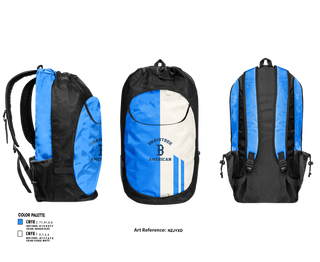 Gear Bag, Braintree American, Baseball, Teamtime, Team time, sublimation, custom sports apparel, team uniforms, spirit wear, spiritwear, sports uniforms, custom shirts, team store, custom team store, fundraiser sports, apparel fundraiser
